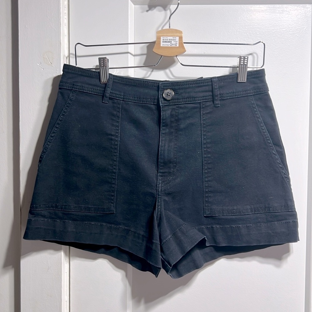 H&M EUC high waist denim 3” shorts
